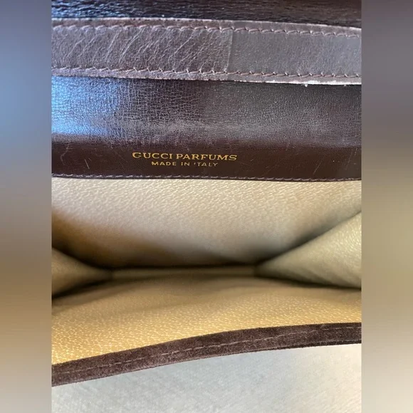 Gucci Chocolate Brown Suede Messenger Bag - Picture 5 of 16